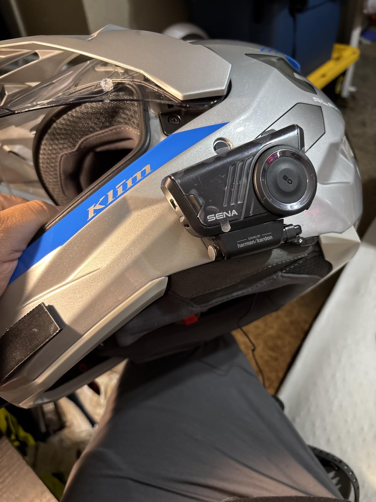 Sena 60S Motorcycle Communication Headset with Wave, Mesh, and Bluetooth Intercom, 2nd Generation Sound by Harman Kardon customer photo 1
