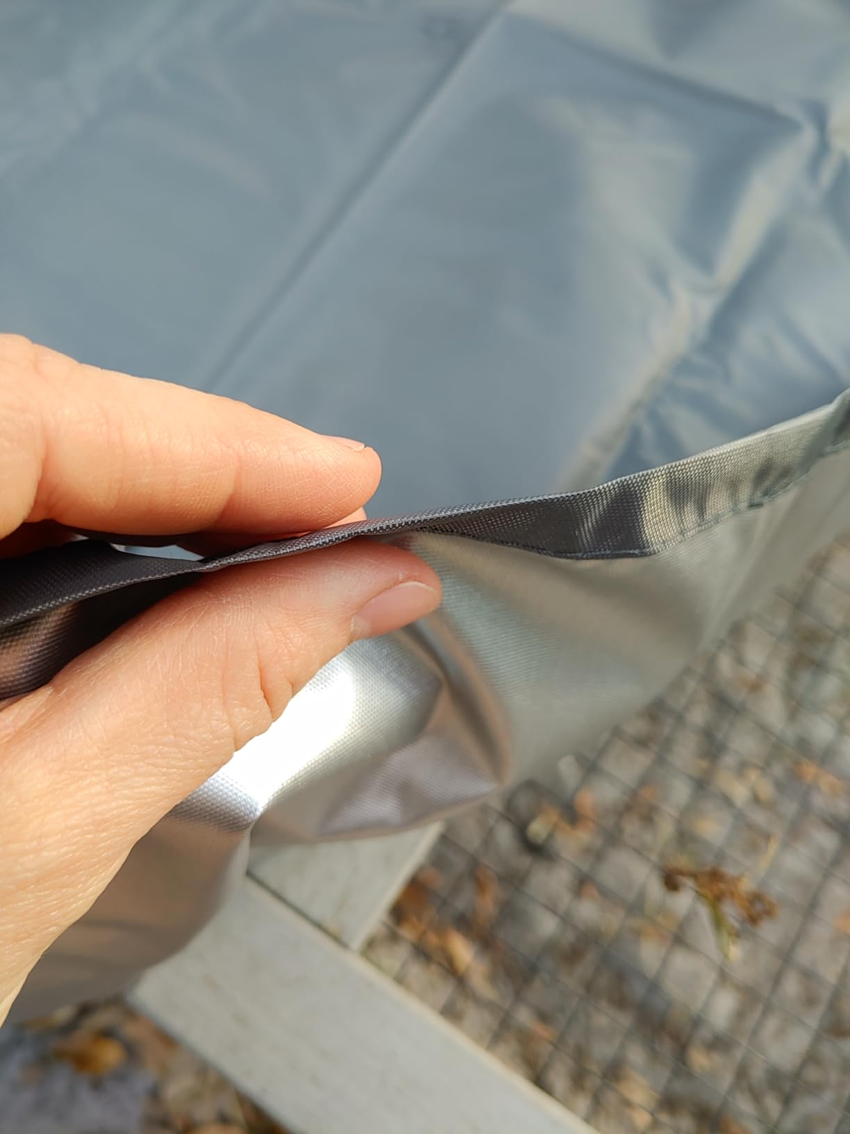 Chicken Run Cover Replacement, Waterproof Chicken Cage Tarp, Weatherproof Cover for Outdoor Duck Pen customer photo 2