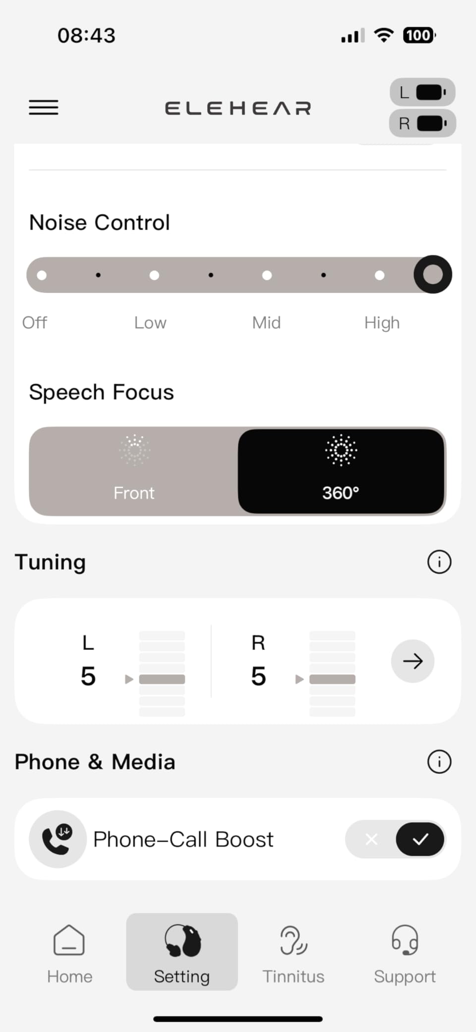ELEHEAR-Beyond OTC Hearing Aids for Seniors, 50dB AI Noise Cancellation | Superior Sound Quality Smart, Rechargeable, Bluetooth Enabled & App Control, 4 Scene Modes, 100-Hour Battery, Champagne Gold customer photo 2
