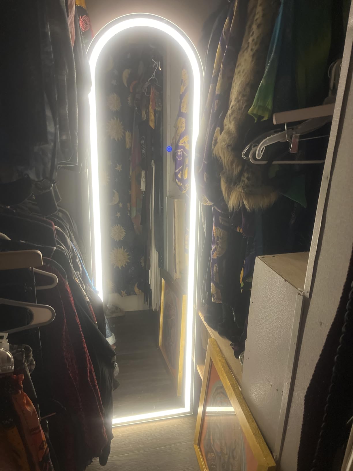 Full Length Mirror with Lights, 71