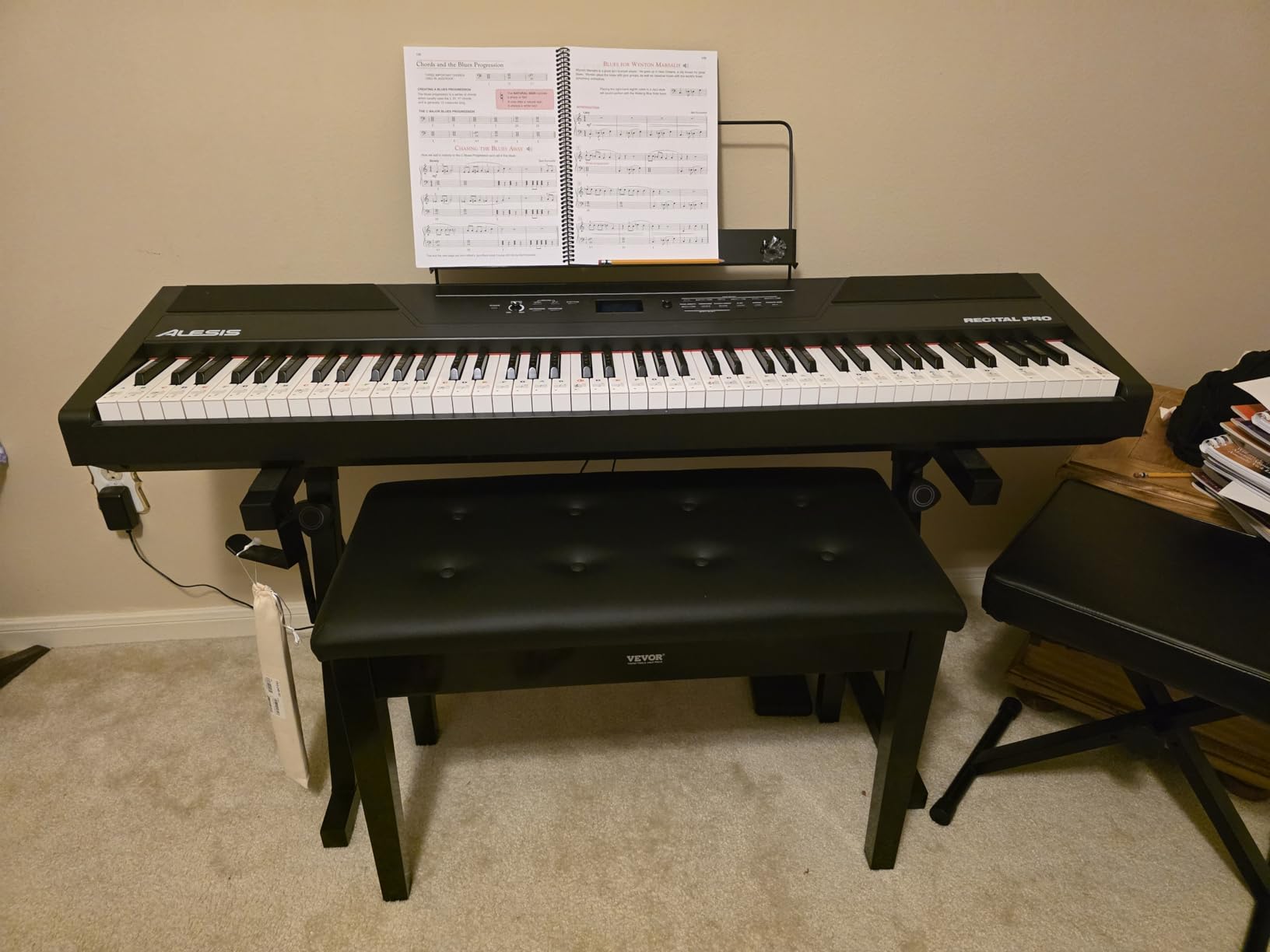 VEVOR Piano Bench, 29.5