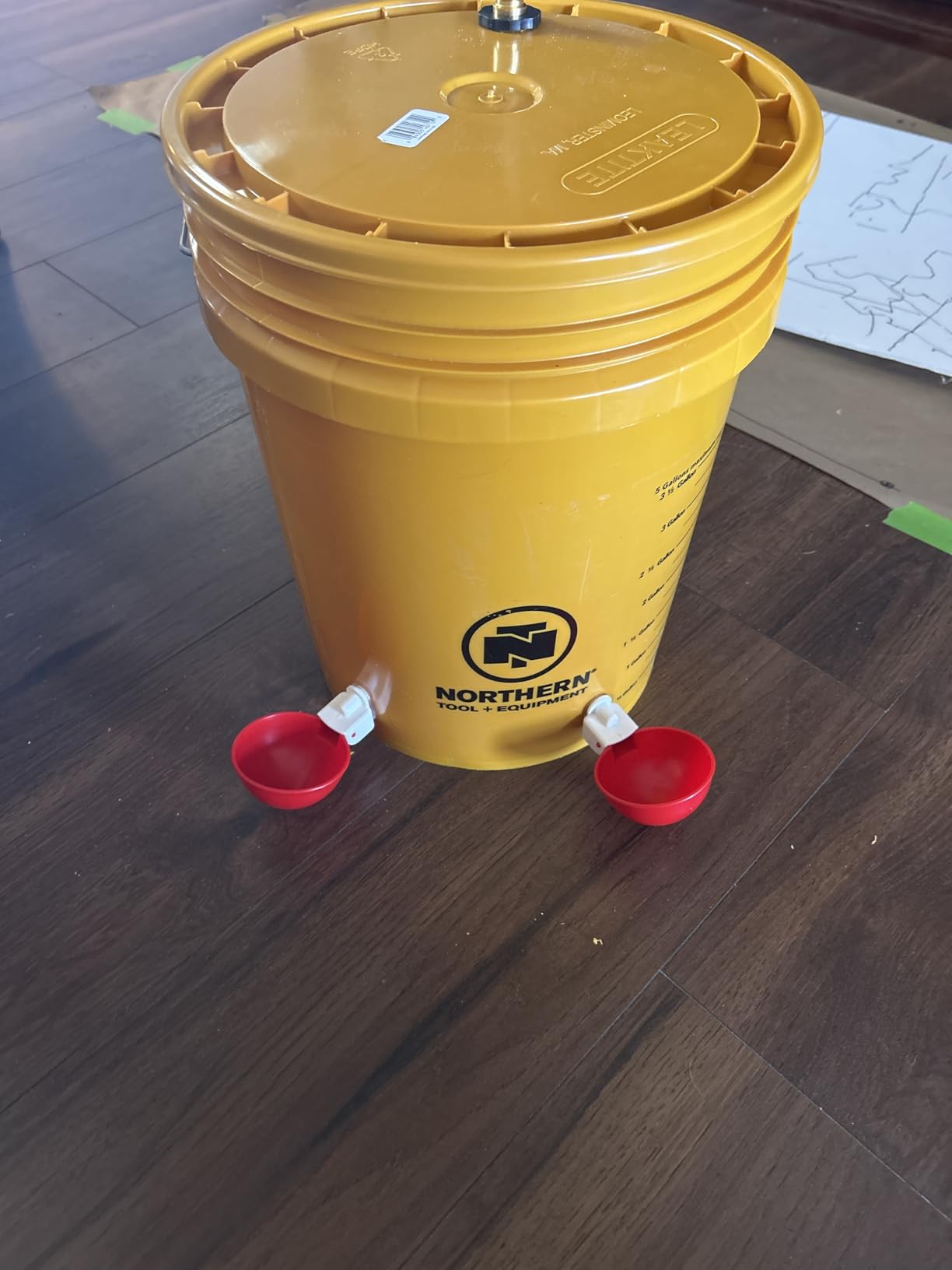 Chicken Waterer Cups, Automatic DIY Chicken Water Bowl 6 Pack customer photo 1