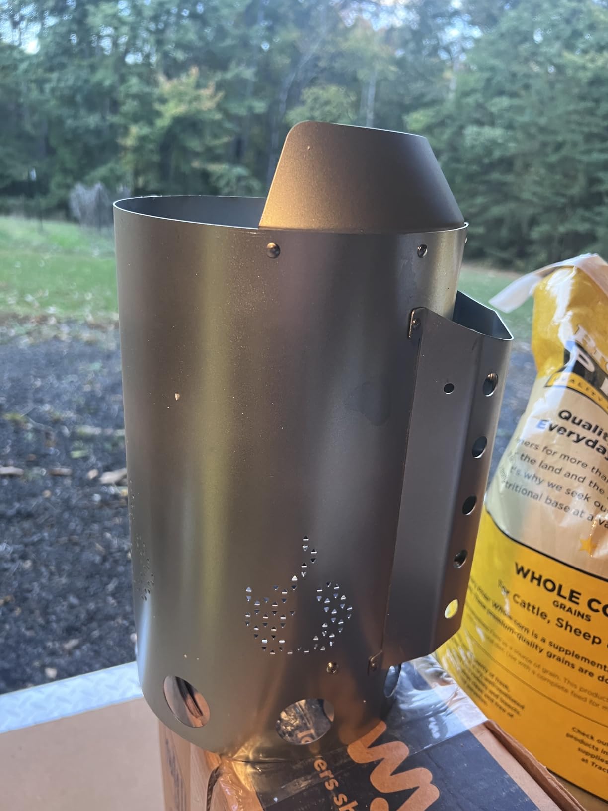 onlyfire Heavy Duty Deluxe Stainless Steel Charcoal Chimney Starter customer photo 1