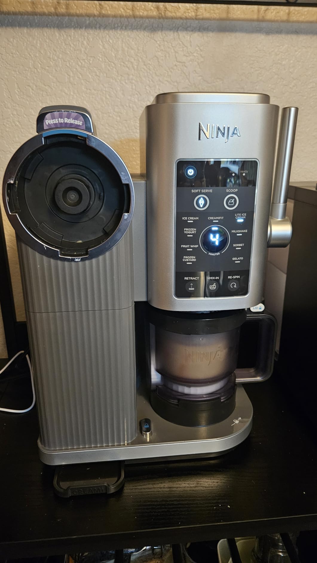 Ninja Creami Scoop & Swirl 13-in-1 Ice Cream and Soft Serve Maker, NC701 customer photo 2