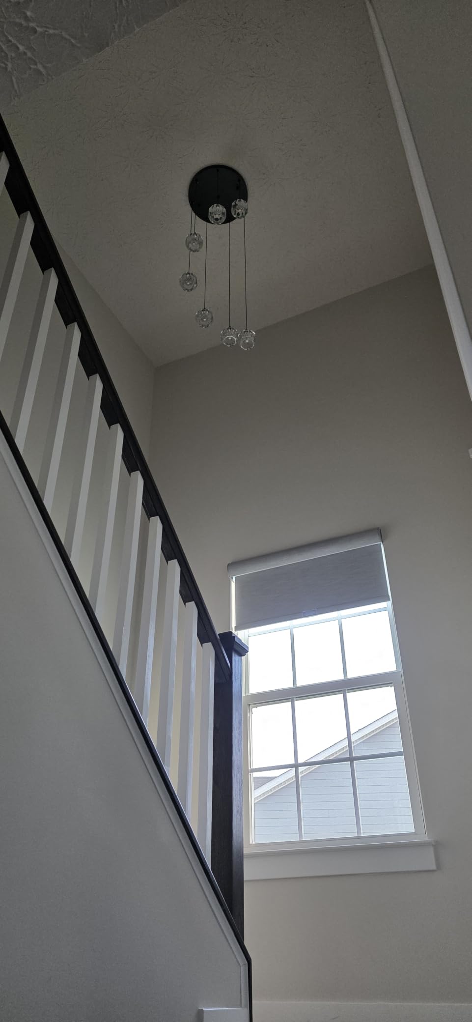 Weesalife Crystal Chandeliers for Staircases，7-Lights customer photo 2