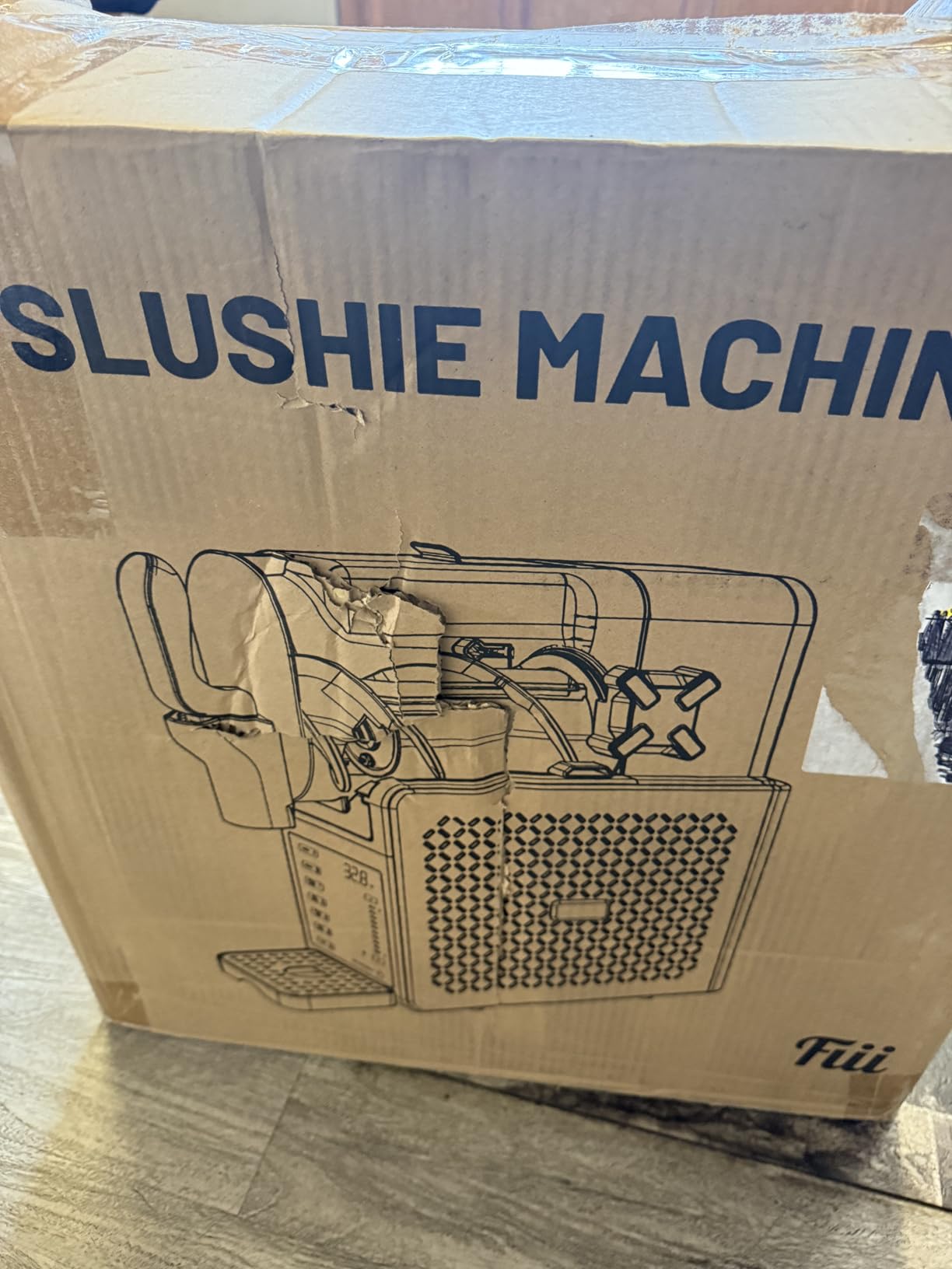 Fiii 2-in-1 Slushie & Soft Serve Machine 92 oz, 6 Presets, No Ice Needed customer photo 1