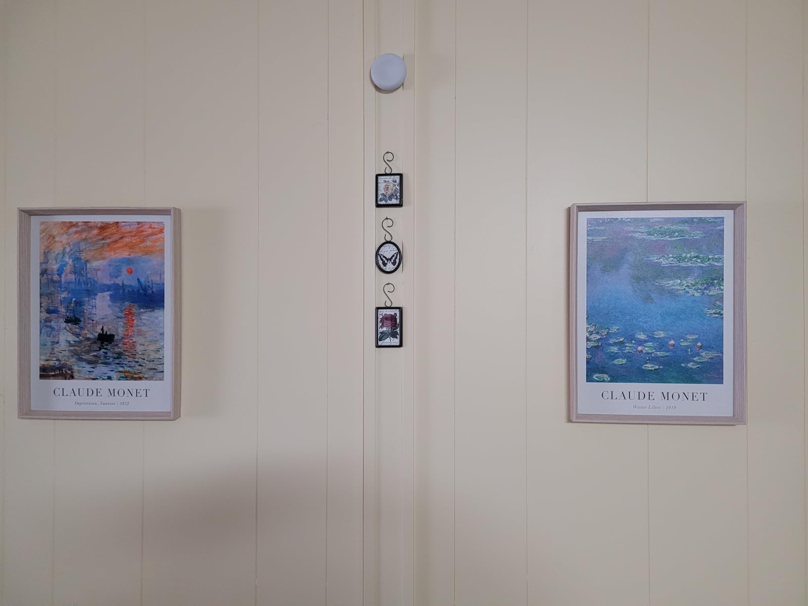 HesenDot Framed Wall Art, Claude Monet Impressionism Canvas Prints Set customer photo 1
