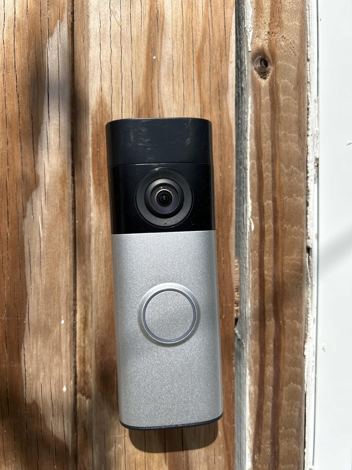 Ring Battery Doorbell 2K Plus (newest model), Retinal 2K with wide-angle video, up to 6x Enhanced Zoom, Night Vision, and Quick Release Battery Pack, Nickel Silver customer photo 1