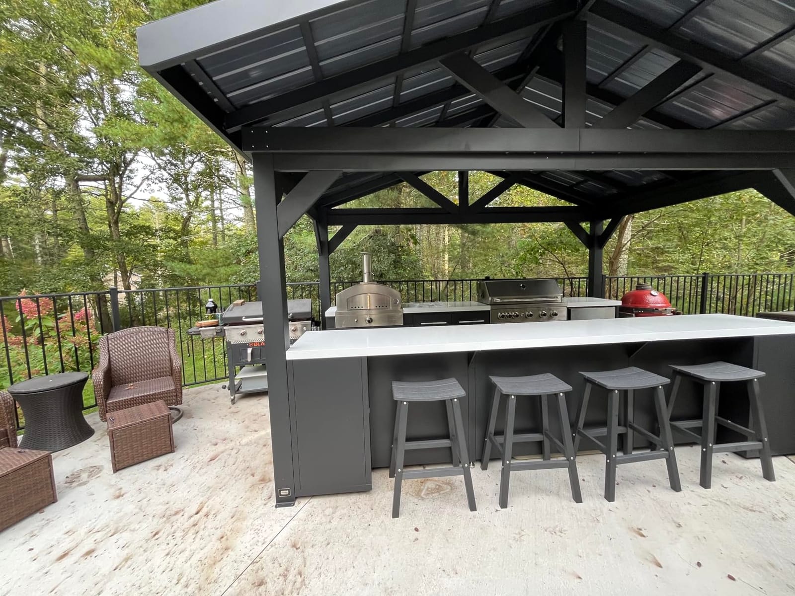 3-Piece Outdoor Bar Set, 42