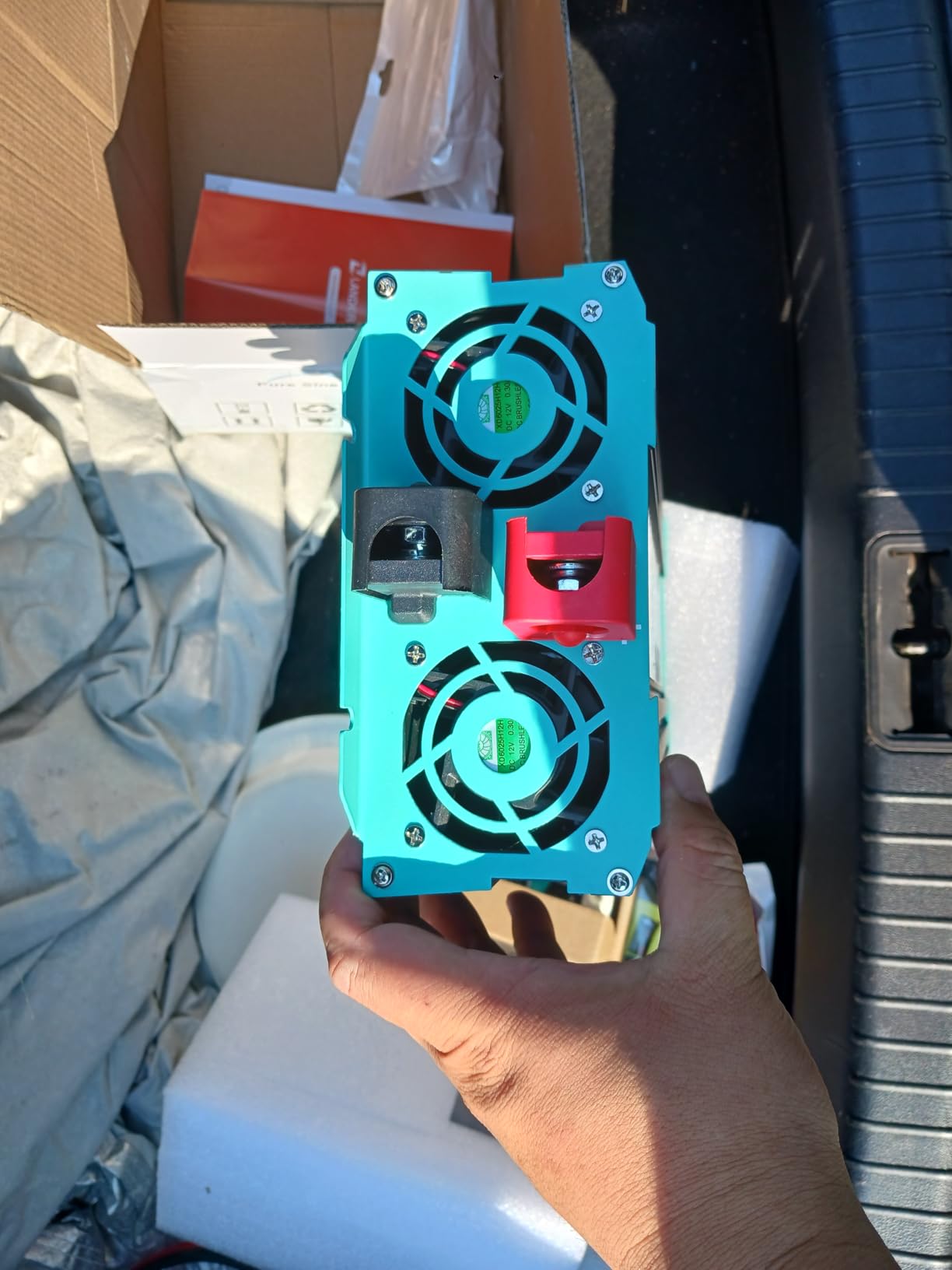 3000W Pure Sine Wave Inverter 12V DC to 120V AC 6000W Peak for RV customer photo 1