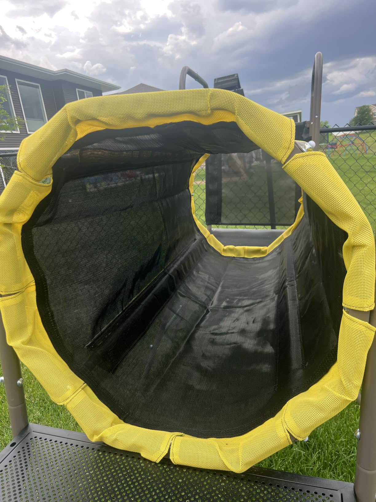 Hapfan Swing Set with Slide,Crawl Tunnel and Monkey Bars for Backyard customer photo 2