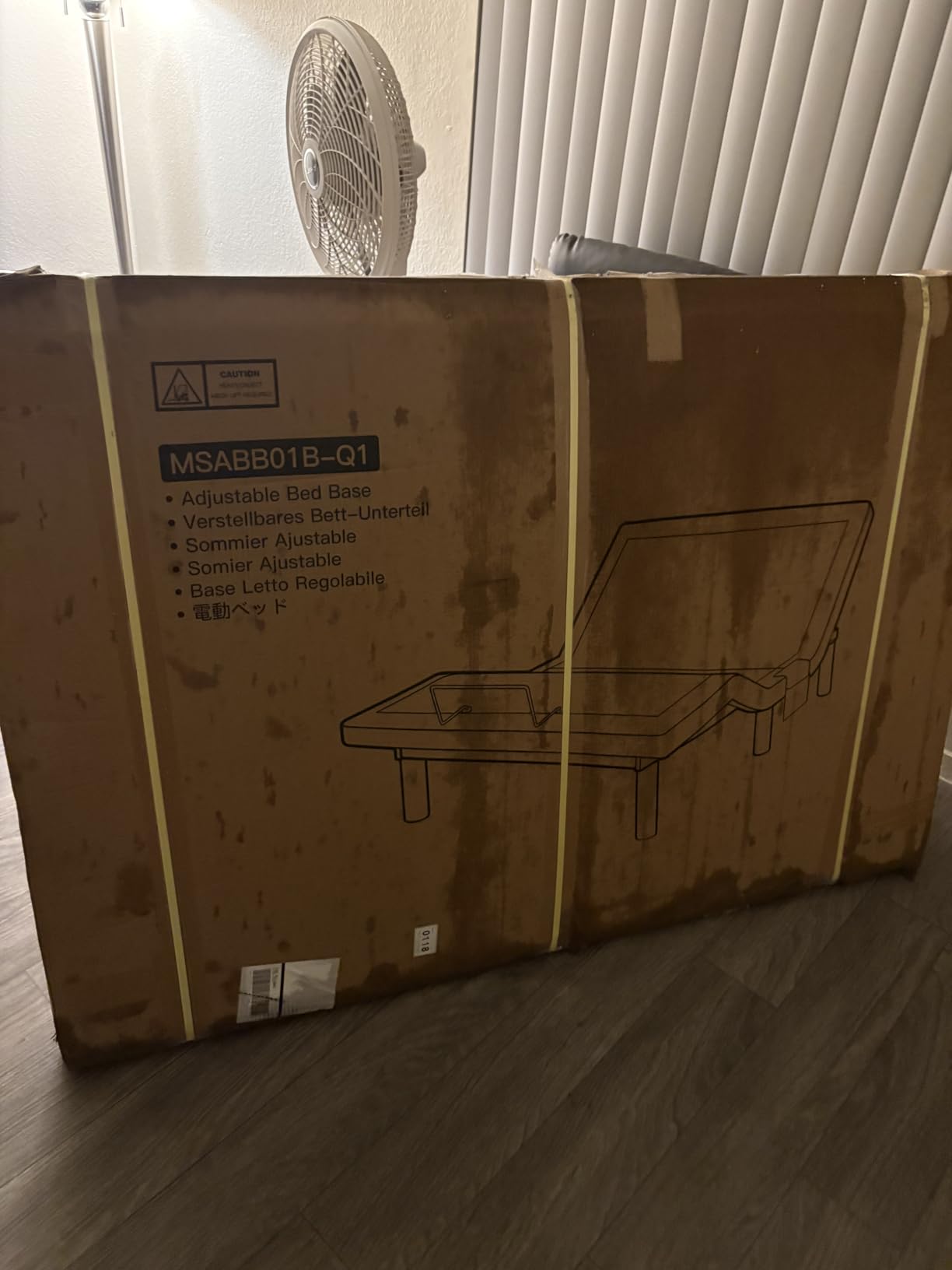 Pipishell Adjustable Bed Frame Split King with Massage and Zero Gravity customer photo 2