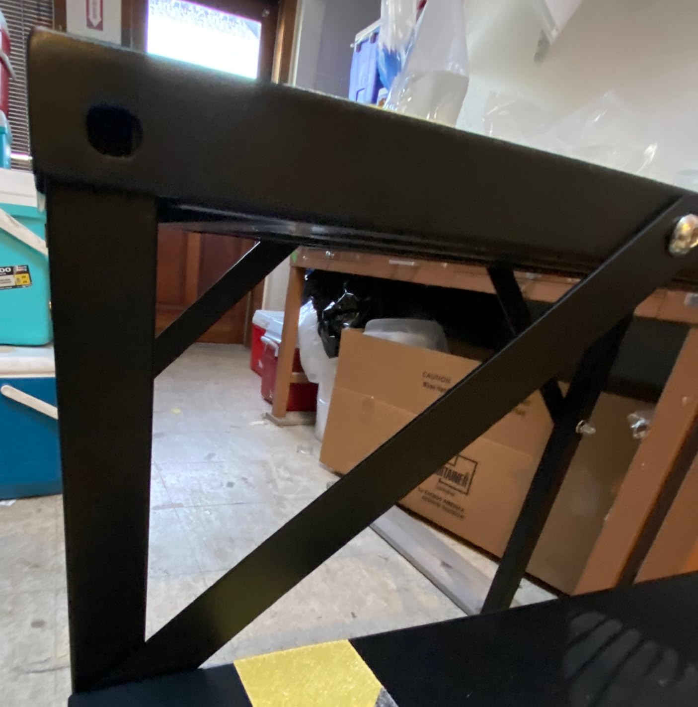 RV Mobile Home Steps with Handrail, 4-Step Camper Entry Stairs customer photo 1
