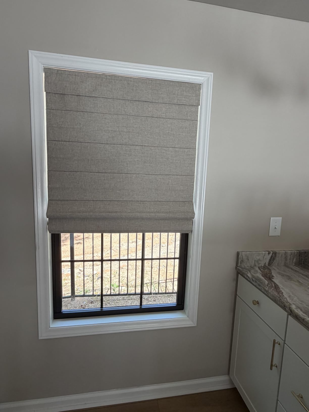 LazBlinds No Drill Cordless Roman Shades for Windows, 30