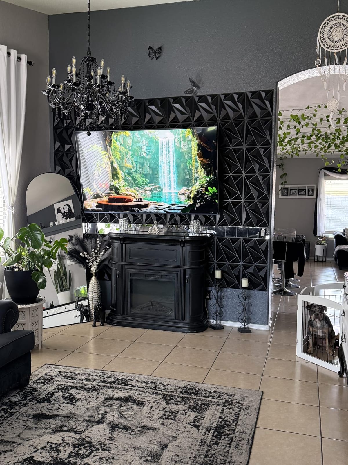 Art3dwallpanels 50 Pack Wall Panels for Interior Wall Decor, Black customer photo 2