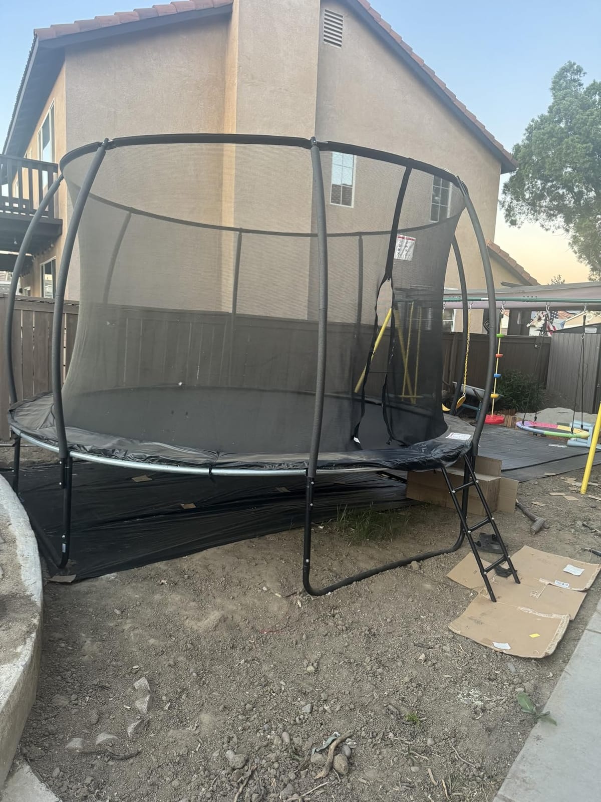 ALTLER Trampoline 12FT 14FT Enclosure Net Outdoor Jump for Kids and Adults Round ASTM Approved Heavy-Duty Bounce Mat with Enhanced Weight Capacity customer photo 2