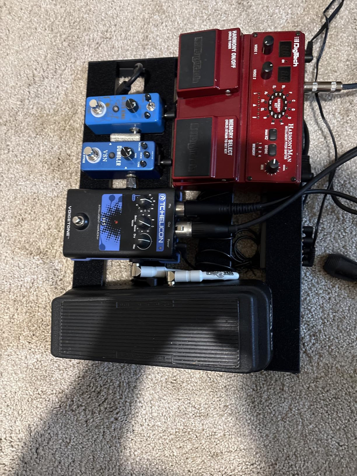STRICH Pedal Board with Built-in Power Supply, Guitar Pedalboard 22