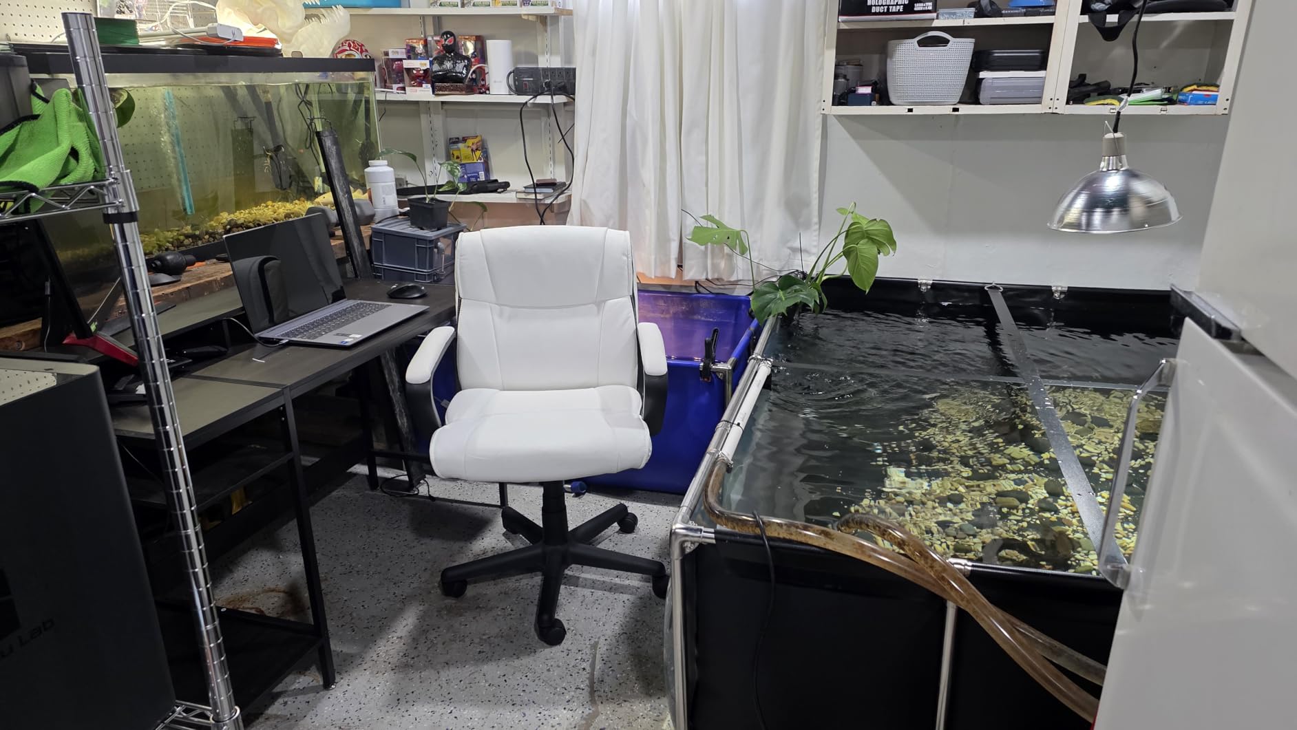 VEVOR Canvas Fish Pond Koi Tank, 470 Gal Above Ground Fish Tank Turtle Pond customer photo 2