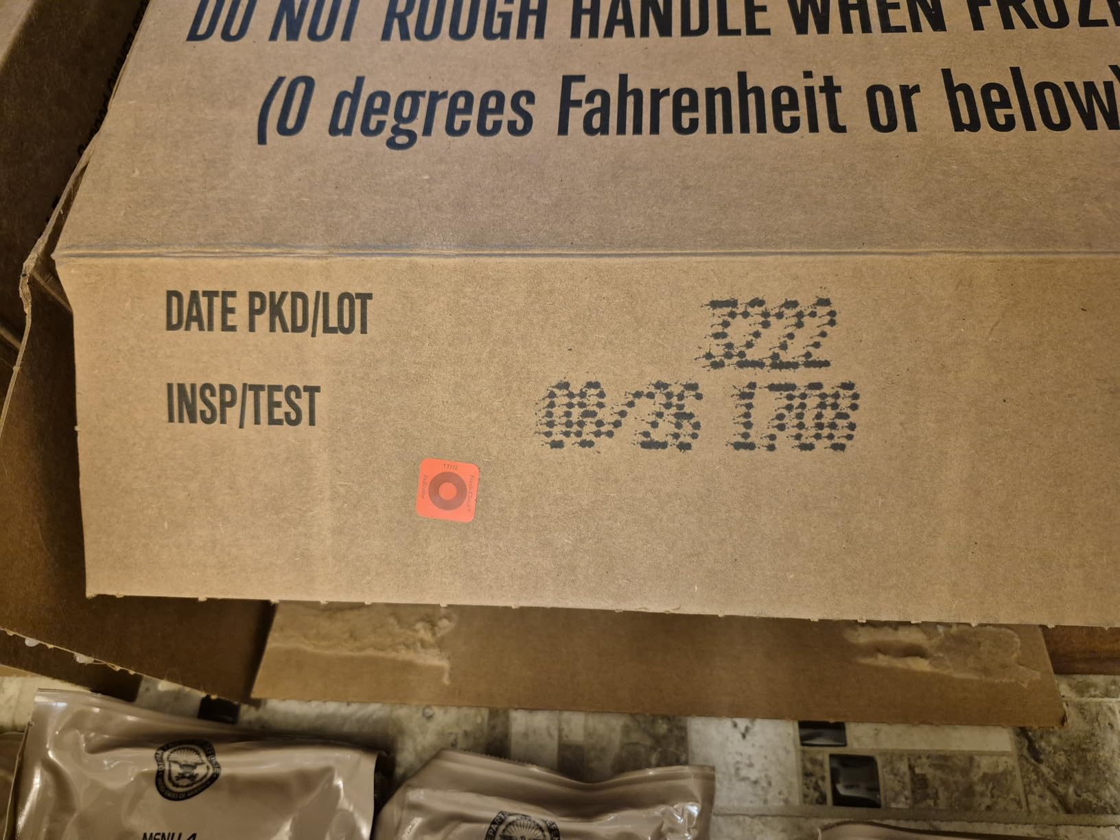 2026 Inspection MRE, U.S. MRE Meals, Emergency Supplies, Emergency Food Supply, Survival Food w/Flameless Heater, Ready Meals (Variety Pack of 24) – (A & B Case Fresh Stock) MREs have 10 Year Shelf Life From Inspection Date customer photo 2