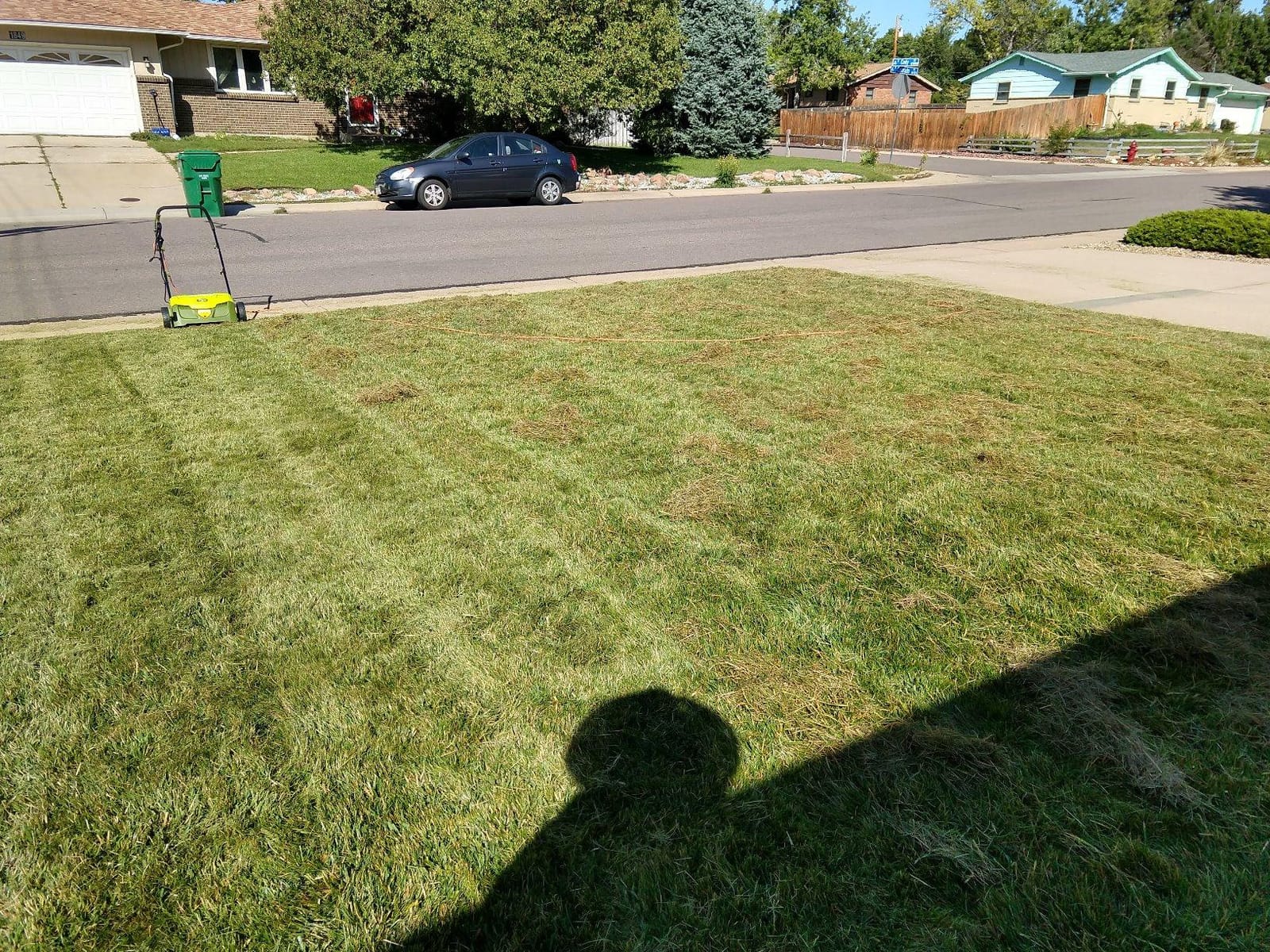 Sun Joe Corded Dethatcher & Scarifier with 13.2-Gal Bag, AJ808E customer photo 1