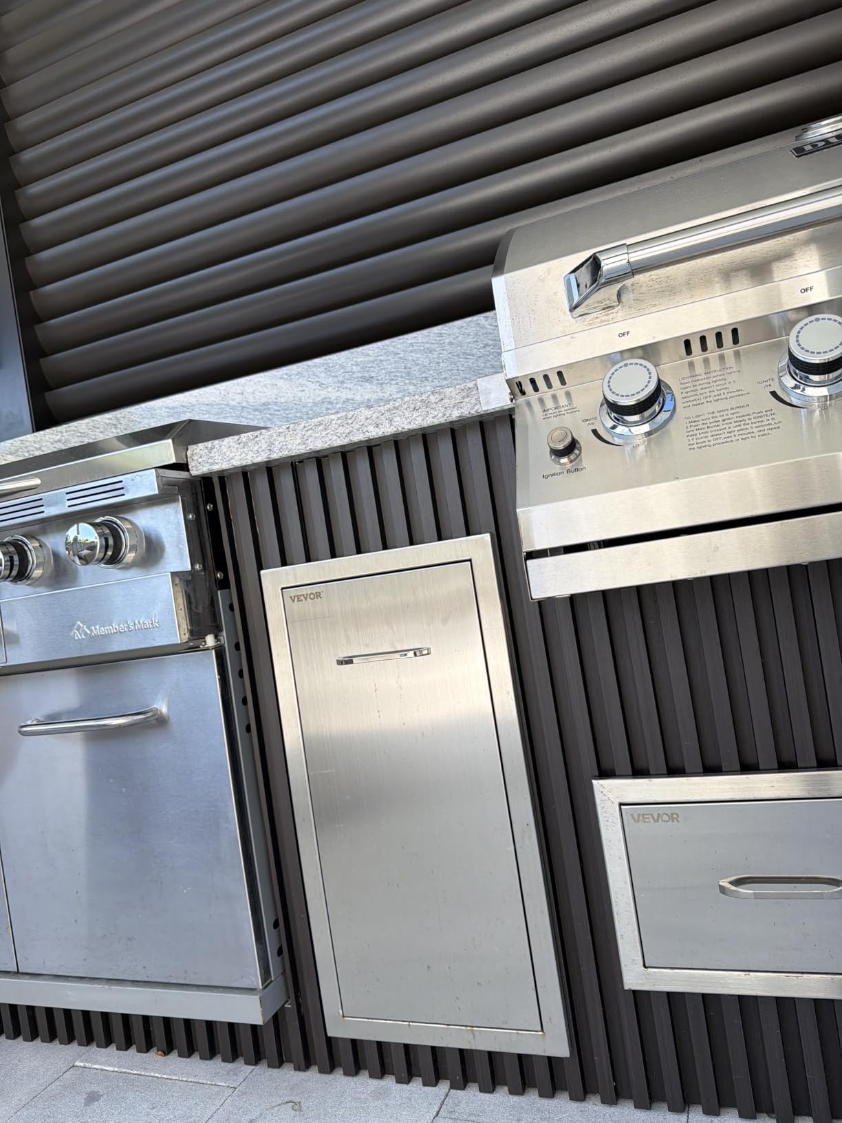 VEVOR Outdoor Kitchen Drawers 32.5