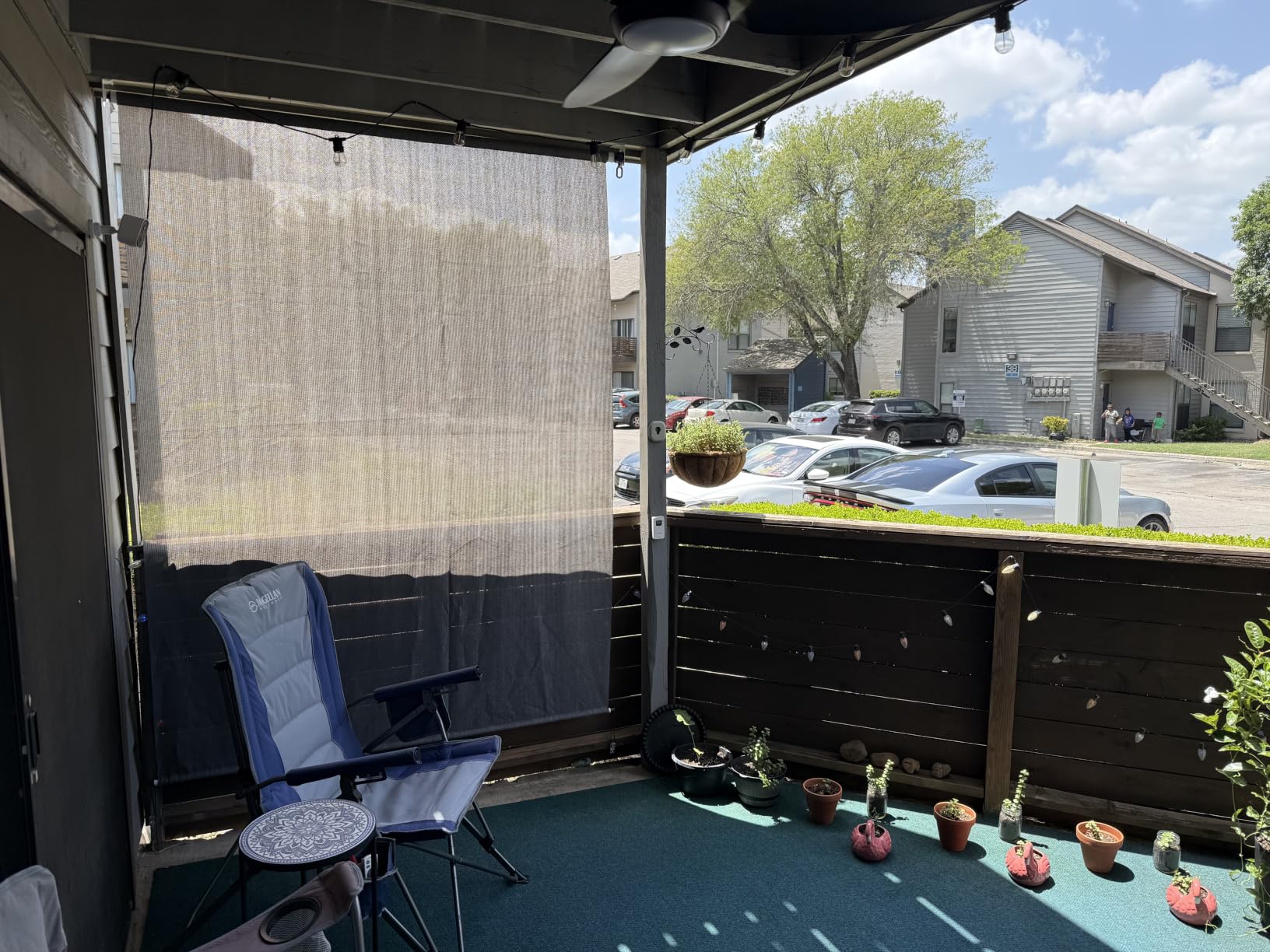 SEEYE Outdoor Sunshade Roller Shades 48