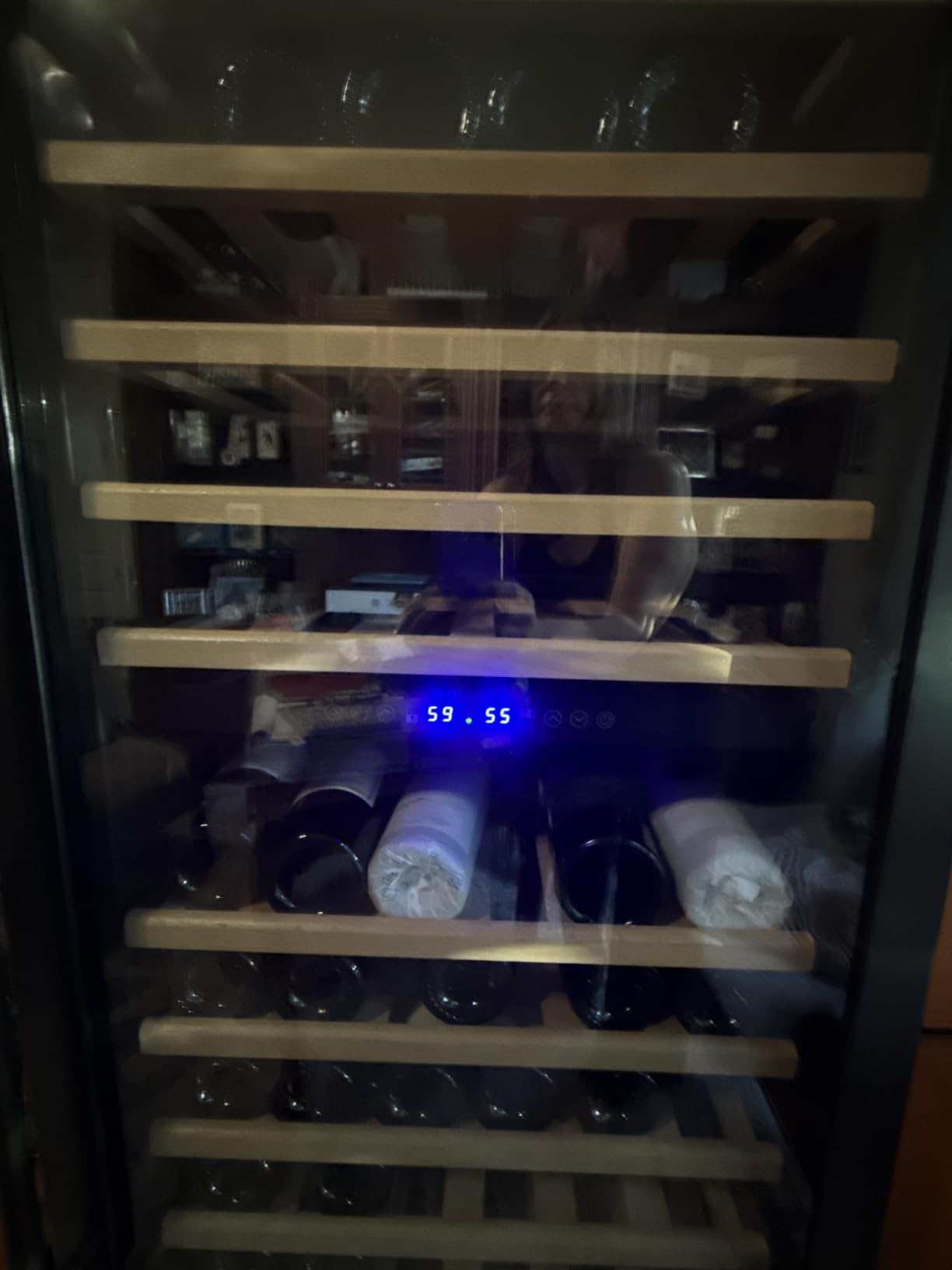 ORYMUSE 24 Inch Under Counter Beverage Refrigerator, 180 Can Drink Fridge customer photo 2