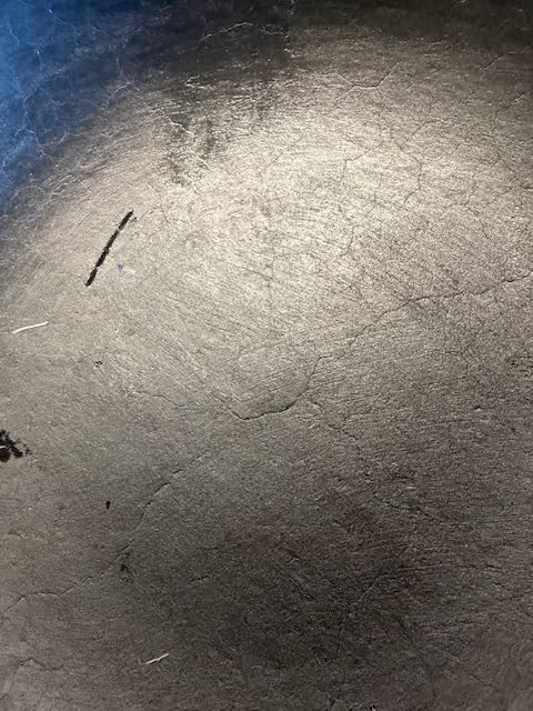 WANGYUANJI Cast Iron Wok Pan with Lid 14.2 Inch Large Flat Bottom Stir Fry Skillet customer photo 2