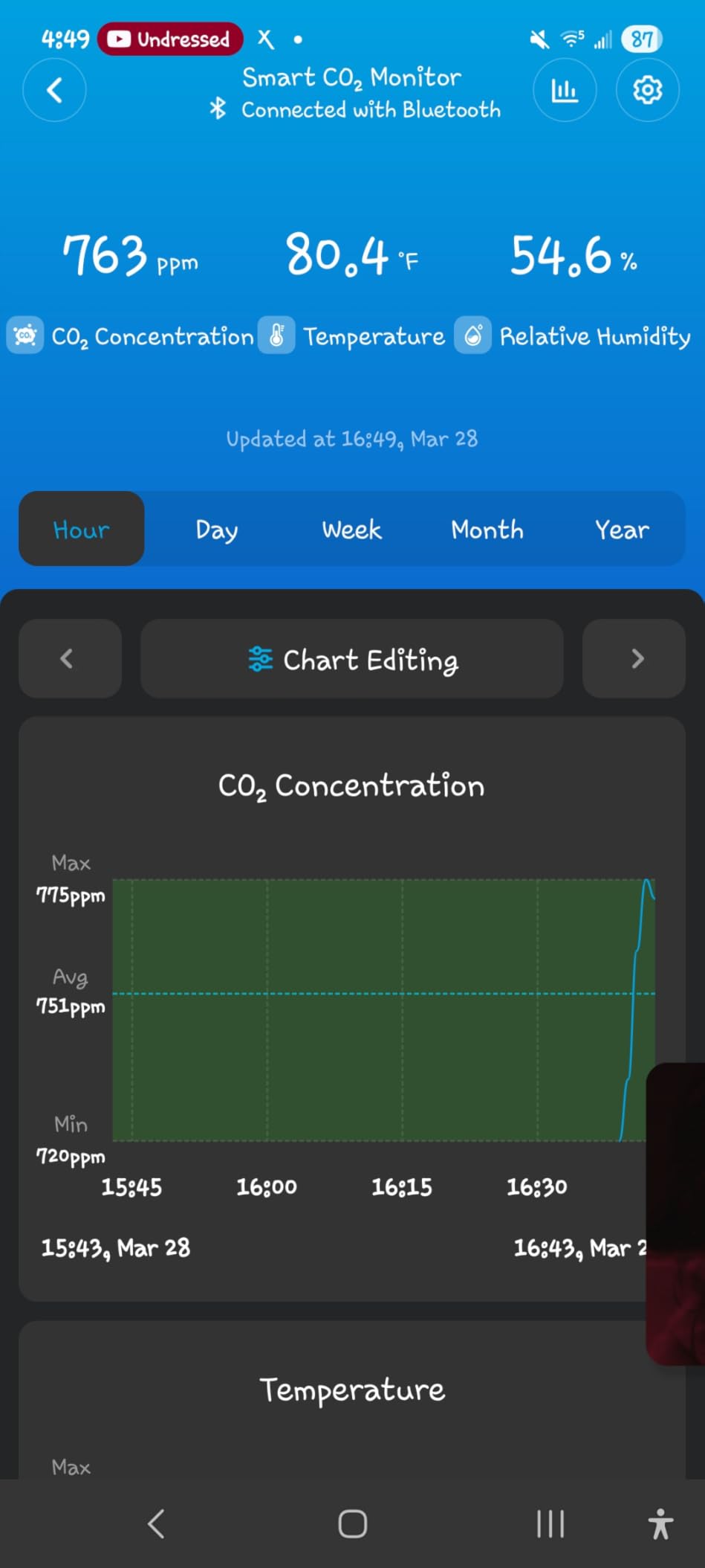 GoveeLife Smart Air Quality Monitor CO2 Detector H5140, Display & Alarm customer photo 2