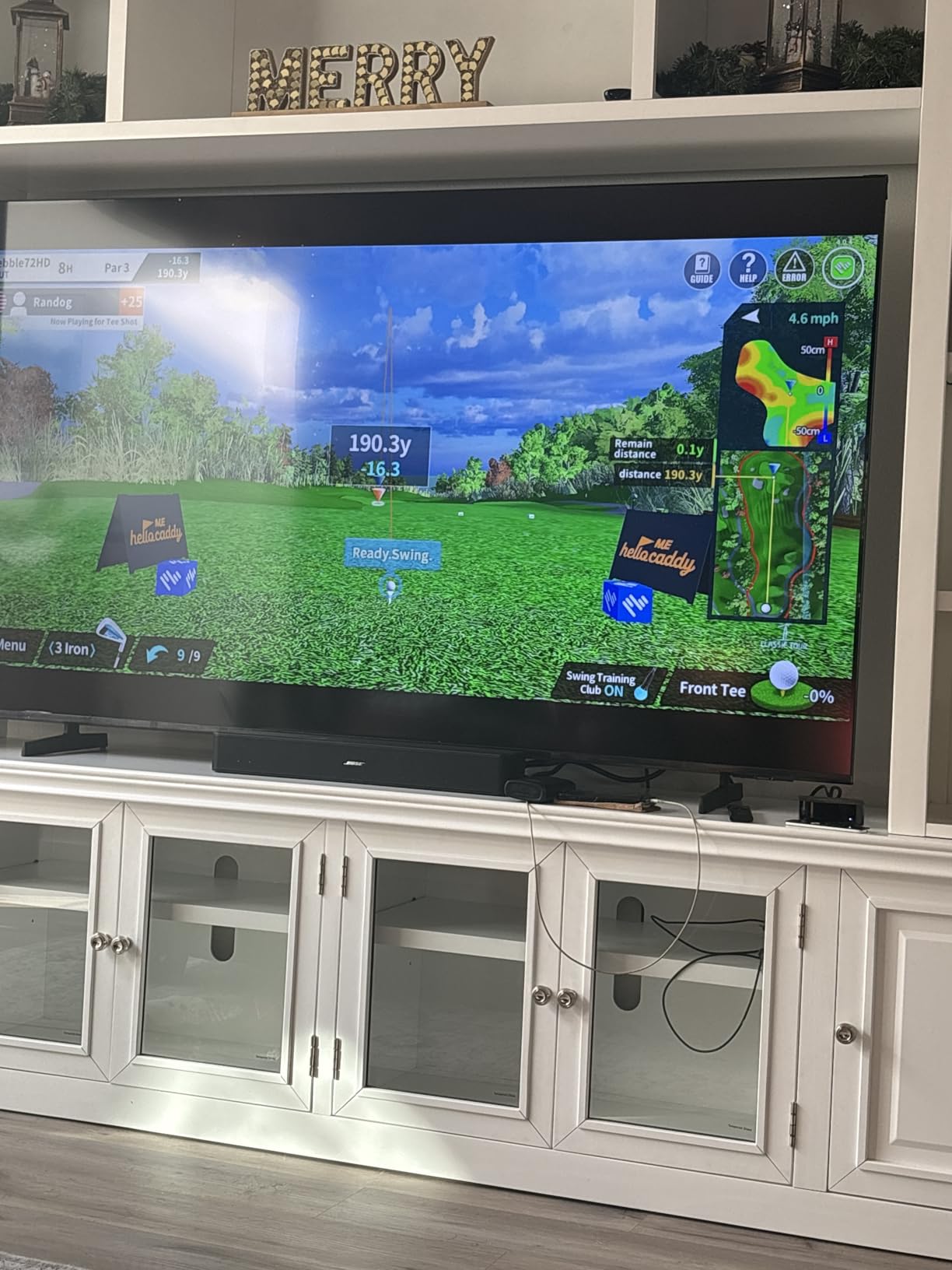 PHIGOLF Home Golf Simulator, Motion Sensor & 3D Analysis for Practice & Fun customer photo 2