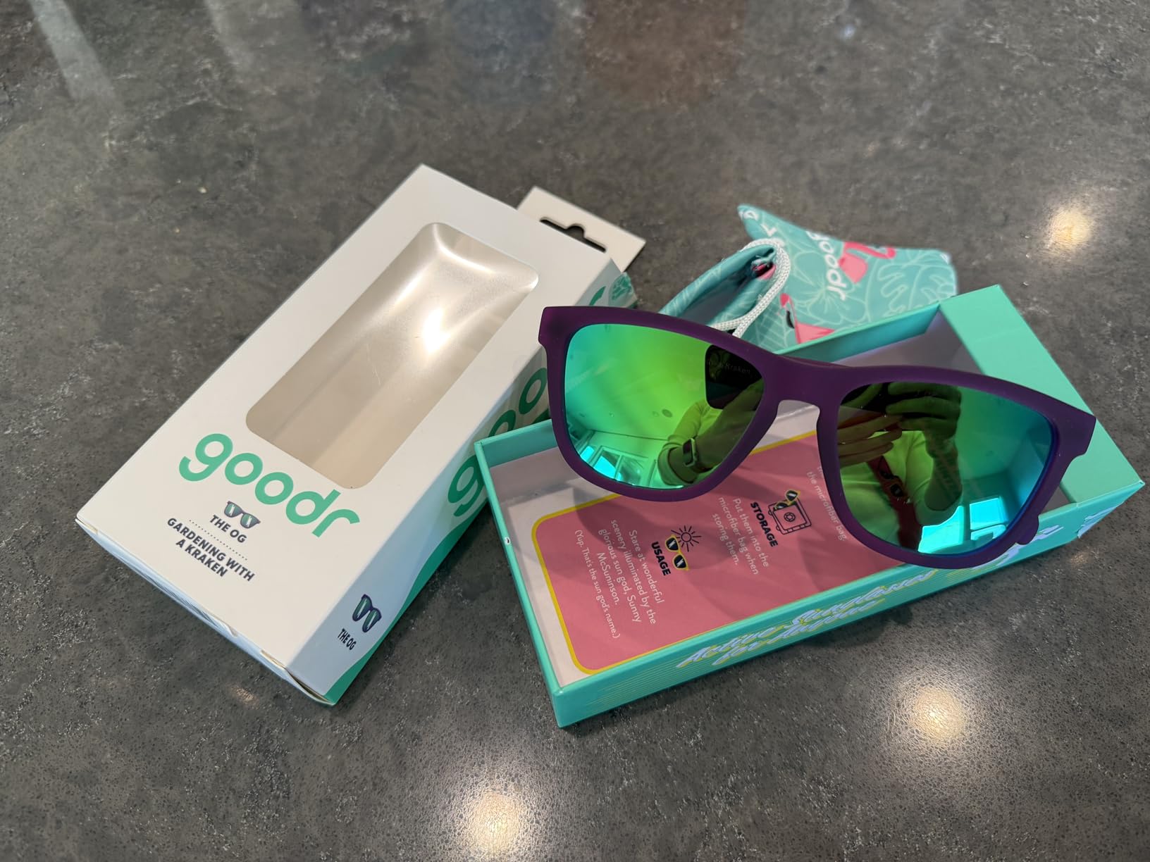 goodr OG Polarized Sunglasses Women & Men customer photo 1