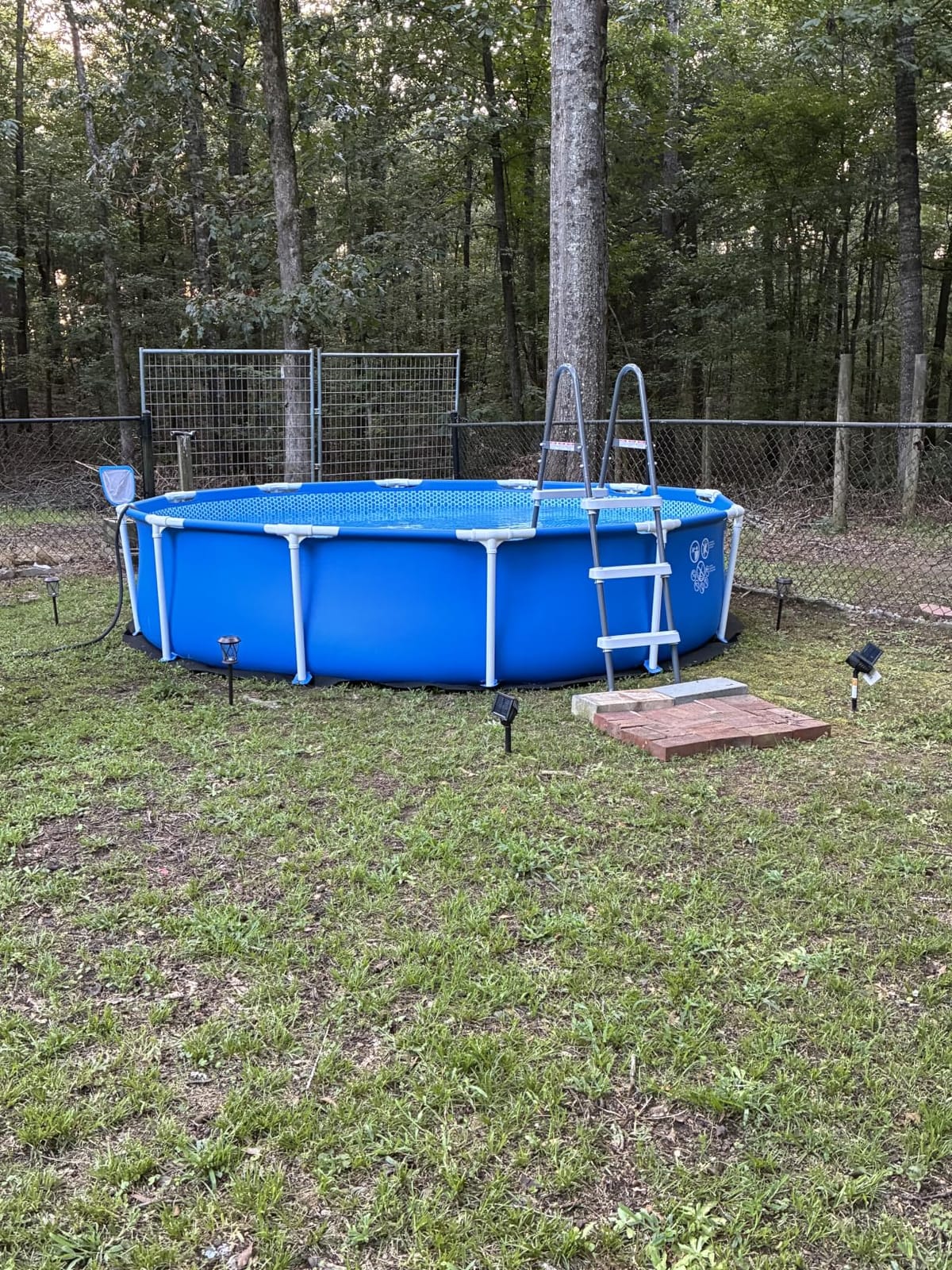 Intex Metal Frame 12ft x 30in Round Above Ground Swimming Pool Set w/Pump customer photo 1