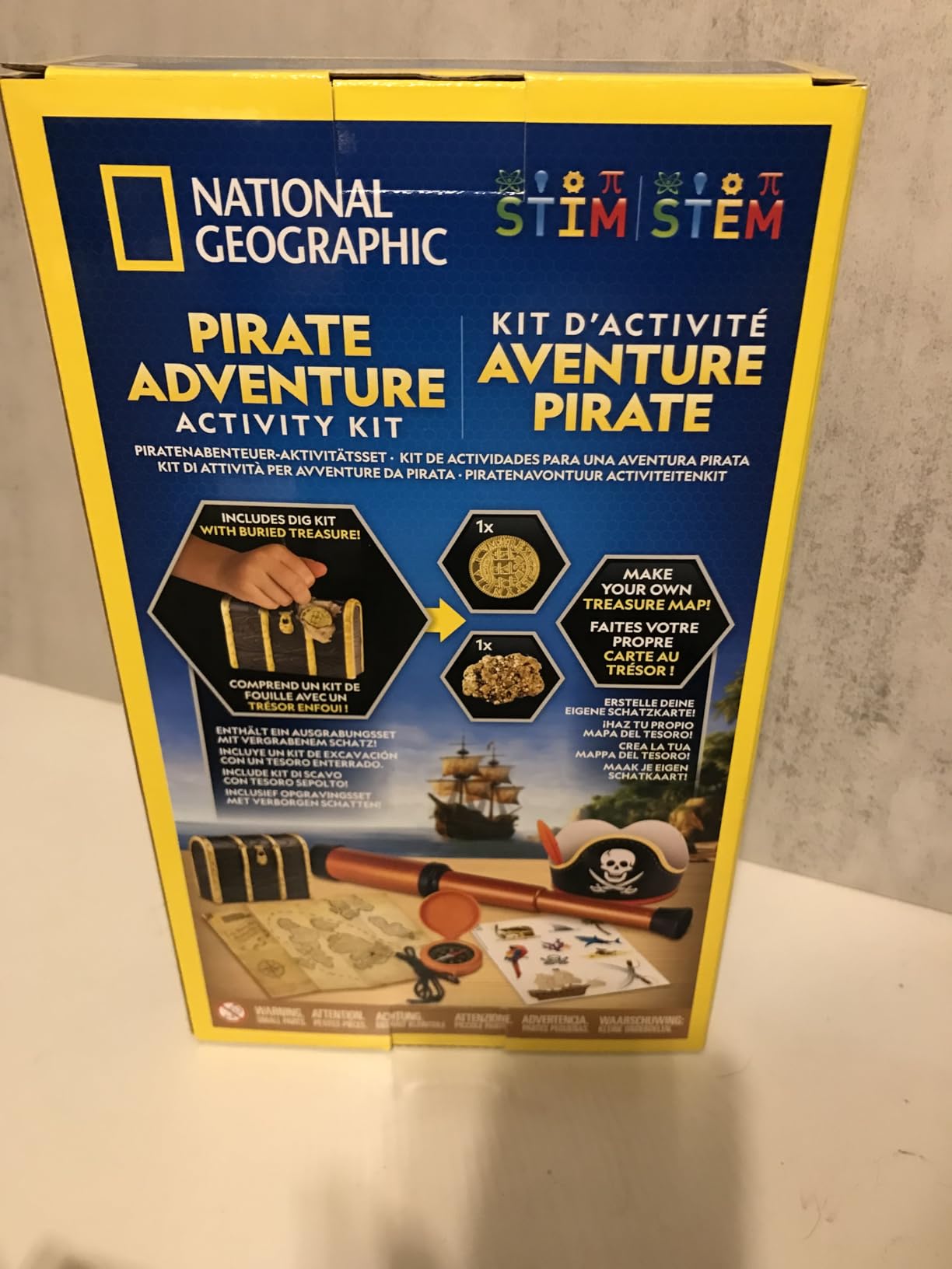 National Geographic Pirate Telescope Adventure Activity Kit for Kids customer photo 1
