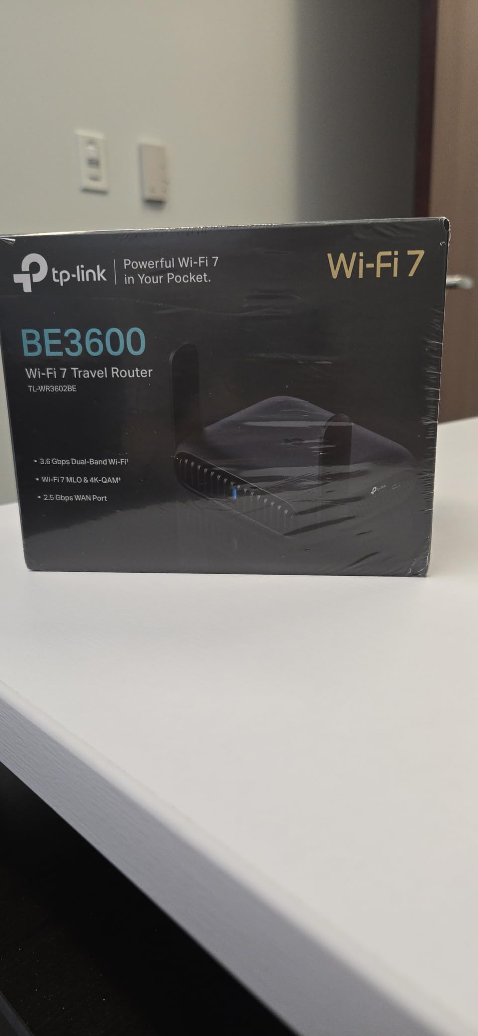 Roam 7 BE3600 Wi-Fi 7 Portable Travel Router Dual-Band, 2.5G Port, USB 3.0 customer photo 1