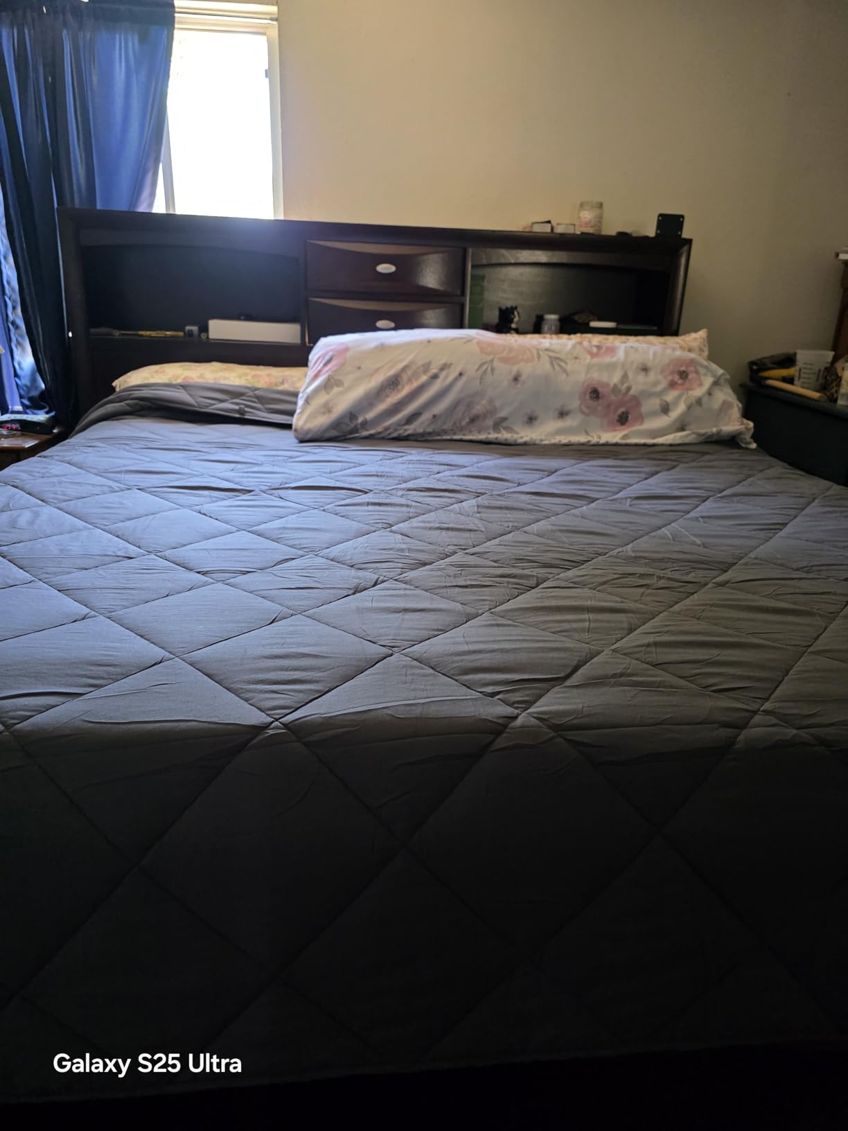 HomeSmart Weighted Cooling Blanket King Size 20 lbs, Soft Cooling Fabric customer photo 2