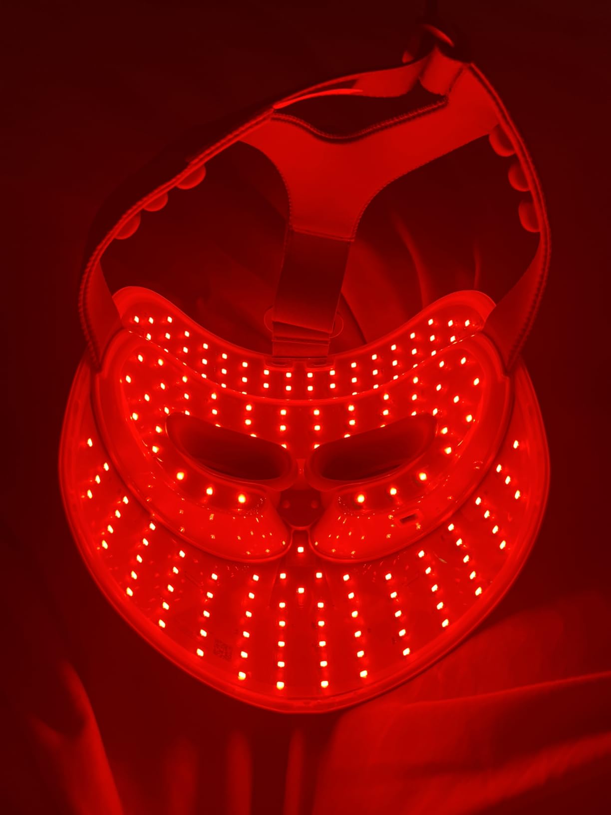 TheraFace Therabody Mask Glo - Cordless LED Skincare Face Mask with Red/Blue/Infrared Light & Relaxing Scalp Massage for Glowing, Healthier-Looking Skin - FDA Cleared customer photo 2