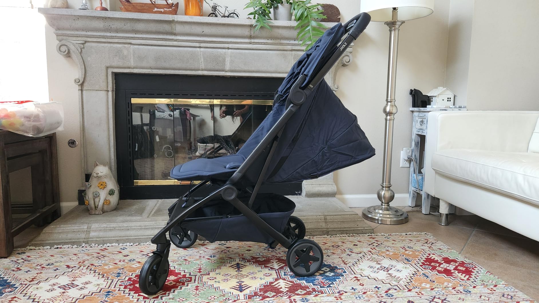 Joolz Aer2 Lightweight Travel Stroller for Baby & Toddler – One-Hand Fold, Compact Carry-On Airplane Approved, Reclining Seat, UPF 50+ Canopy, Travel Pouch, Baby Net – Space Black customer photo 1