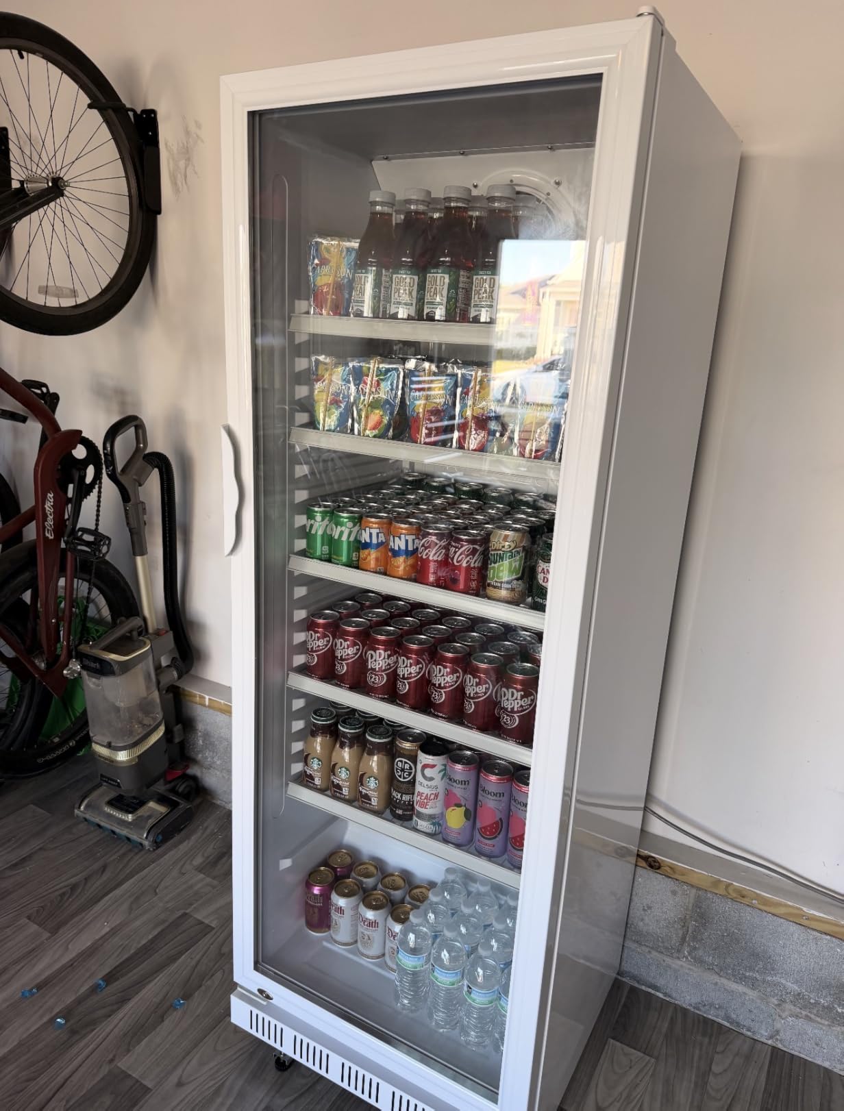 Tylza 12 Bottles Wine Fridge, Wine Cellar with Powerful Compressor, LED Touchscreen, Low-E Tempered Glass Door, Lock, Wine Cooler Refrigerator for Red, White, Champagne or Sparkling Wine, Black customer photo 1