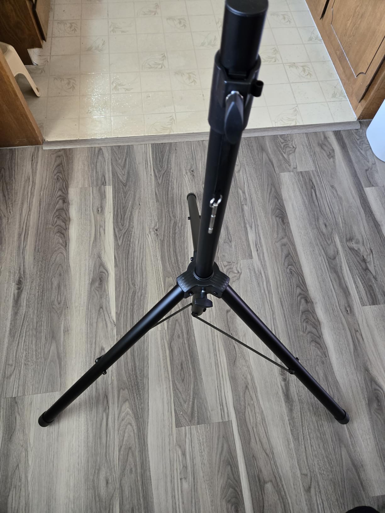 Outdoor Electric Heater, Infrared Patio Heater for Outdoor/Indoor Use, Wall Mounted/Freestanding Infrared Heater Outdoor, 1500W Electric Patio Heater with Tripod, MATT BLACK customer photo 2