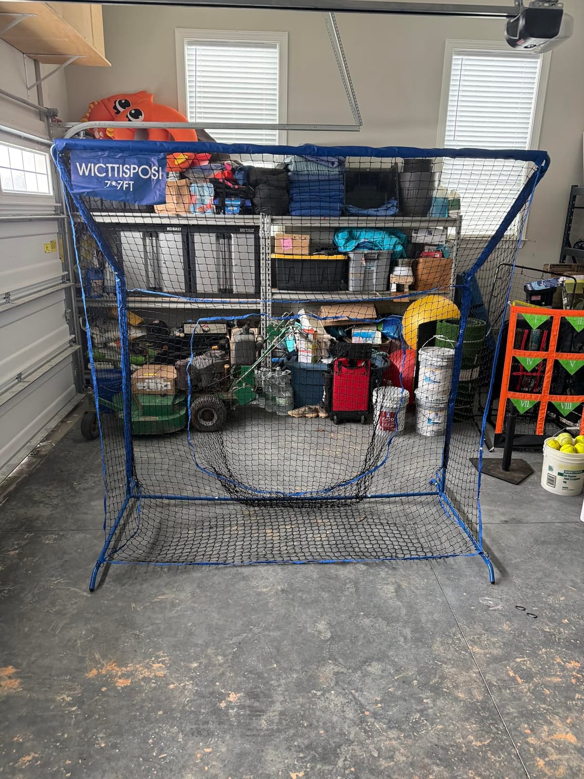Baseball Softball Net with Blocking System, Batting Cage Practice Net customer photo 1