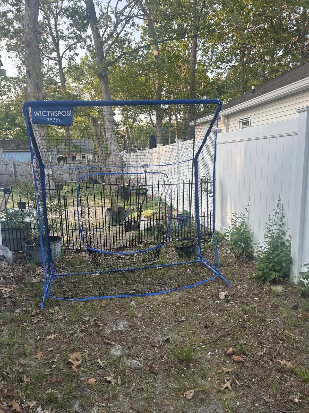 Baseball Softball Net with Blocking System, Batting Cage Practice Net customer photo 2