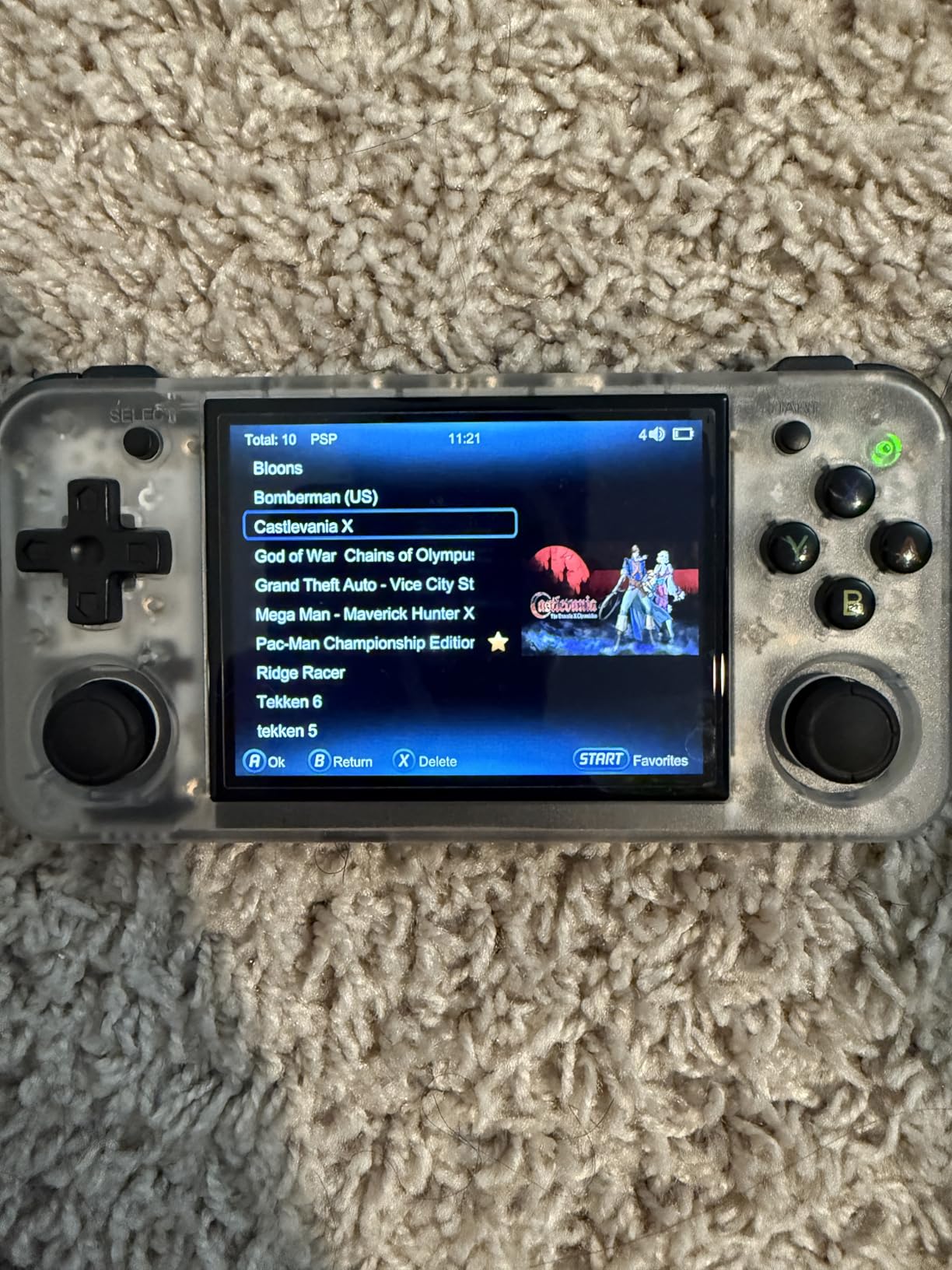 RG35XX H Retro Handheld Game Console Linux System 3.5'' IPS Screen 64G TF Card with 3545+ Preinstalled Games RG 35XXH Portable Gaming Console RG35XXH Support 5G WiFi Bluetooth HDMI Purple customer photo 1