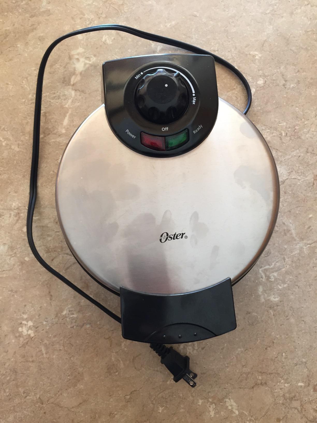 Oster Nonstick Belgian Waffle Maker, Nonstick Ceramic Waffle Iron customer photo 2