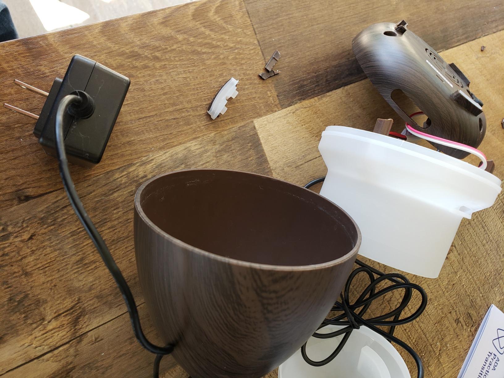 URPOWER 180mL Ceramic Essential Oil Diffuser Aromatherapy Diffuser for Home customer photo 2