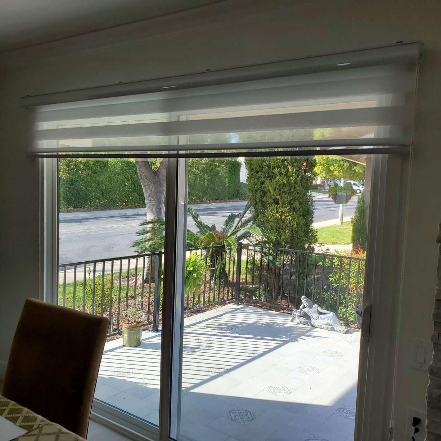 Cordless Zebra Blinds for Windows, 28