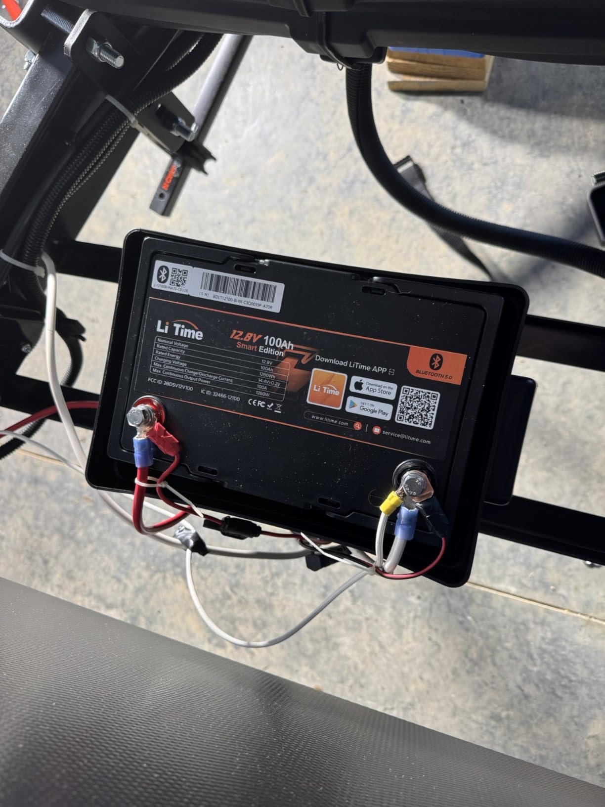 Litime 12V 165Ah Dual Purpose Marine Cranking LiFePO4 Battery for Boat customer photo 1