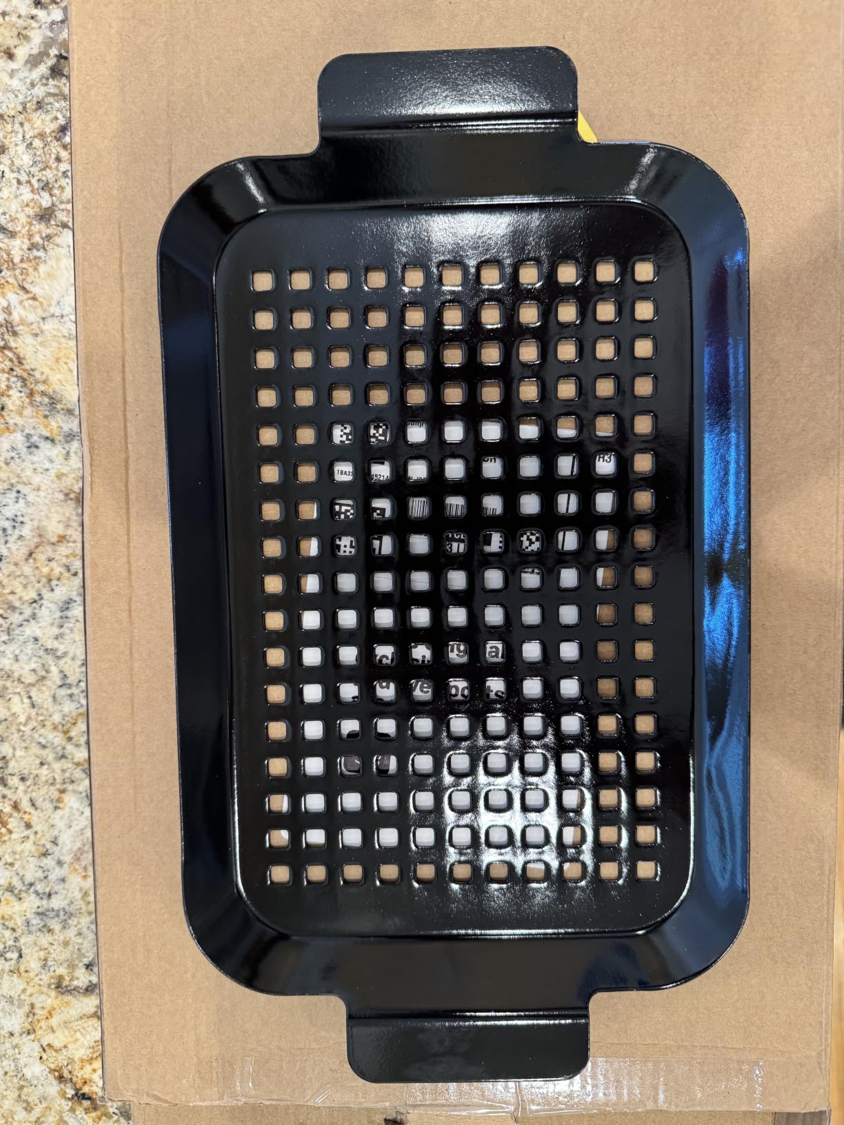 2PCS Grill pan: Grill topper for outdoor grill - Non-stick enamel coating grill topper suitable for camping, picnic, party customer photo 1