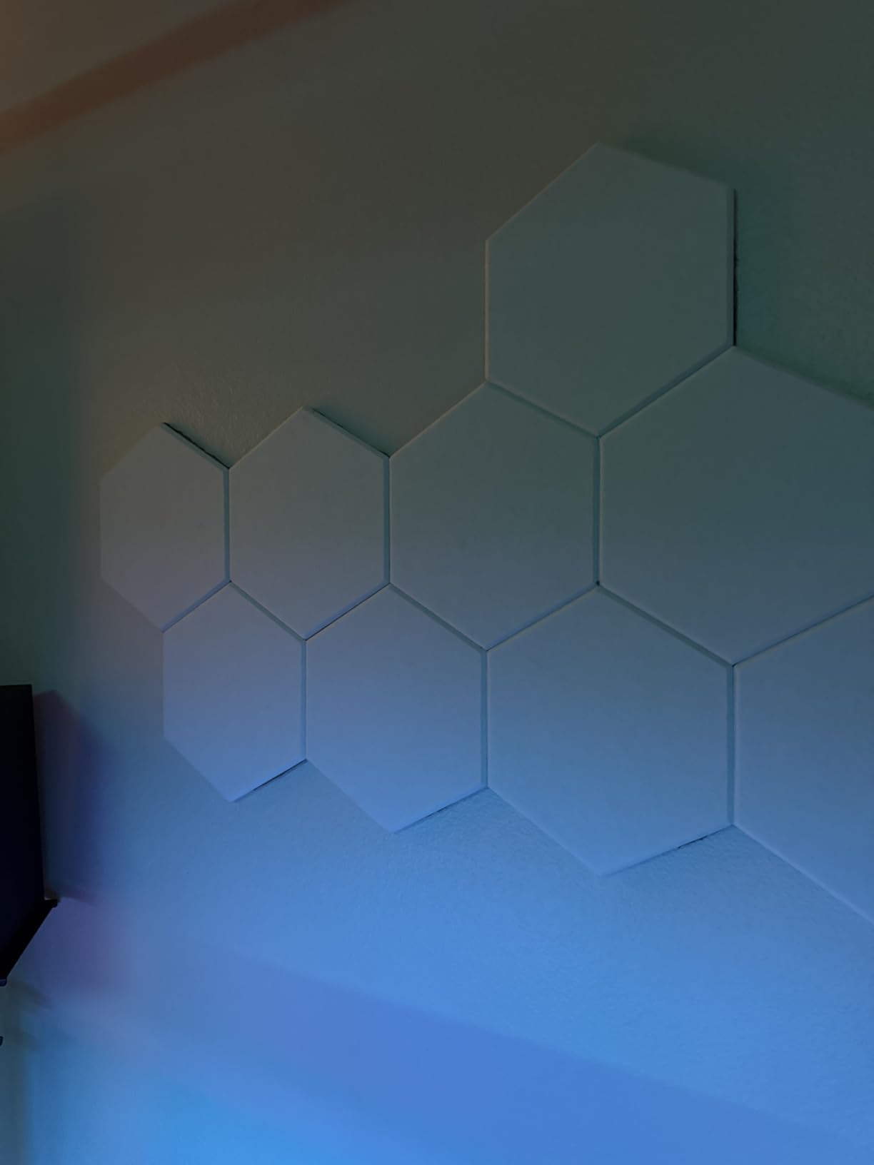 TONOR 12 Pack High Density Hexagon Acoustic Panels for Wall, 12