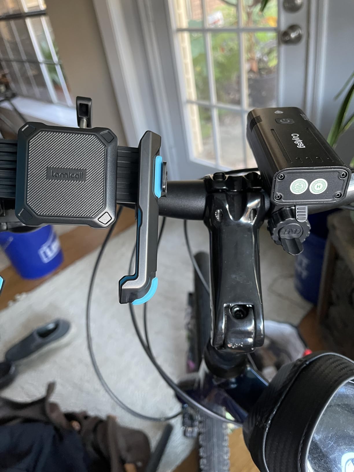 2026 Upgrade 6800Lumen Bike Light for Night Riding,Headlight Taillight Set customer photo 1
