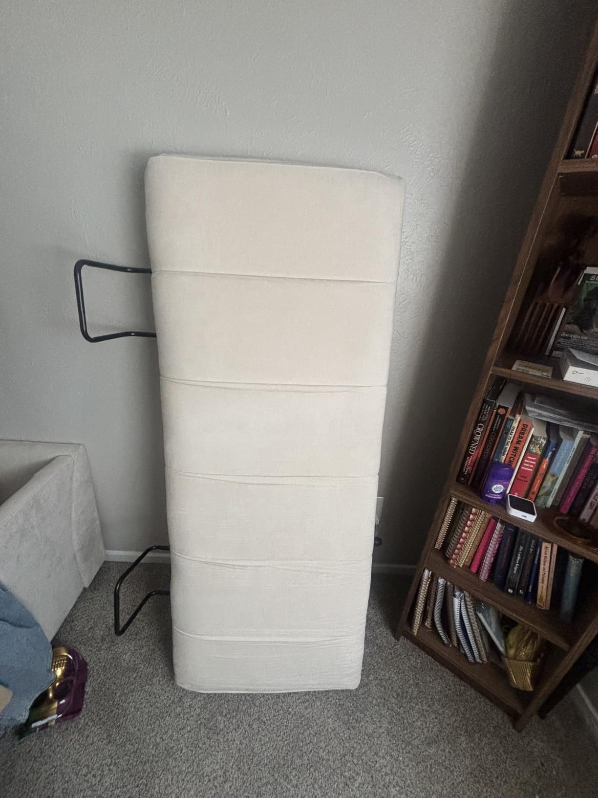King Size Headboard Only-No Assembly Required, Beige customer photo 2